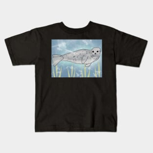 Peace - Pacific Harbor Seal Kids T-Shirt